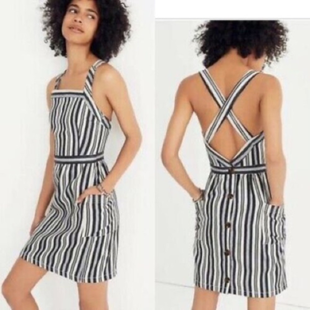 Madewell apron dress - size 8